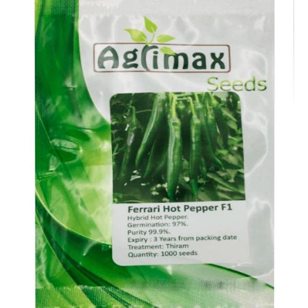 Hot Pepper Ferrari F1 Premium Seeds - www.Greenie.ae Buy online Best and Healthy Plants and quality products guarantee in Dubai Plants Shop in Dubai Abu Dhabi all over UAE Plants near me Fresh Plants in Dubai where to buy plants in UAE - Greenie.ae