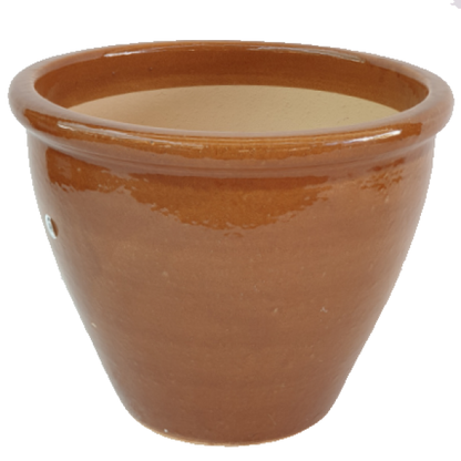 Ceramic Rolled Rim Pot - www.Greenie.ae Buy online Best and Healthy Plants and quality products guarantee in Dubai Plants Shop in Dubai Abu Dhabi all over UAE Plants near me Fresh Plants in Dubai where to buy plants in UAE - Greenie.ae