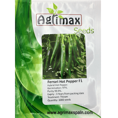 Hot Pepper Ferrari F1 Premium Seeds - www.Greenie.ae Buy online Best and Healthy Plants and quality products guarantee in Dubai Plants Shop in Dubai Abu Dhabi all over UAE Plants near me Fresh Plants in Dubai where to buy plants in UAE - Greenie.ae