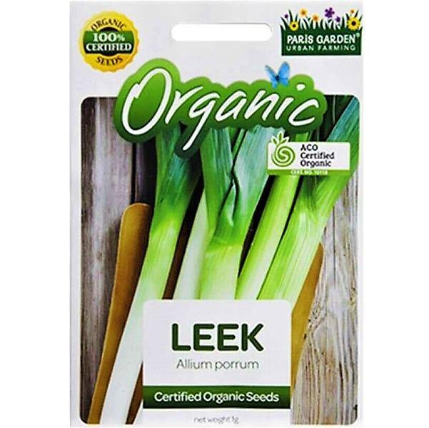 Organic Leek Seeds by Paris Garden Seeds - www.Greenie.ae Buy online Best and Healthy Plants and quality products guarantee in Dubai Plants Shop in Dubai Abu Dhabi all over UAE Plants near me Fresh Plants in Dubai where to buy plants in UAE - Greenie.ae